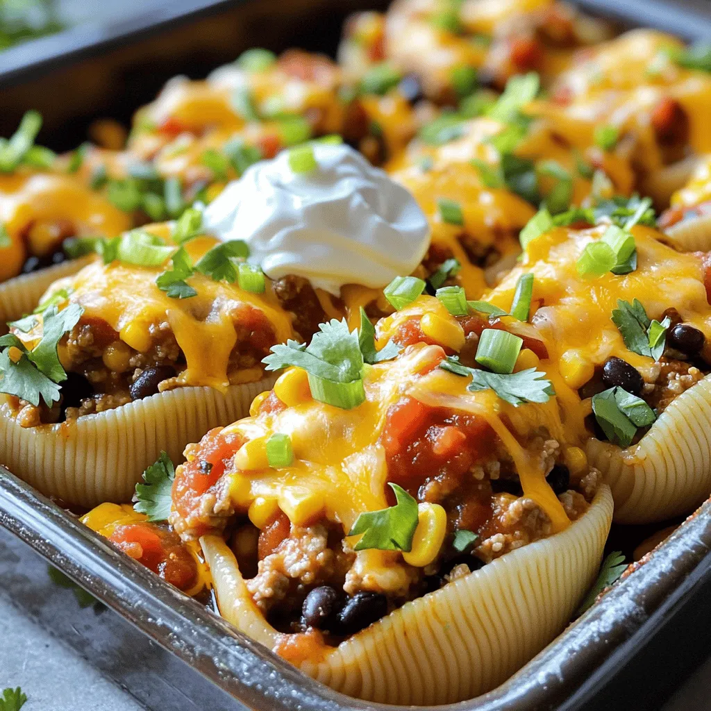 Cheesy Taco Stuffed Shells Flavorful Family Meal