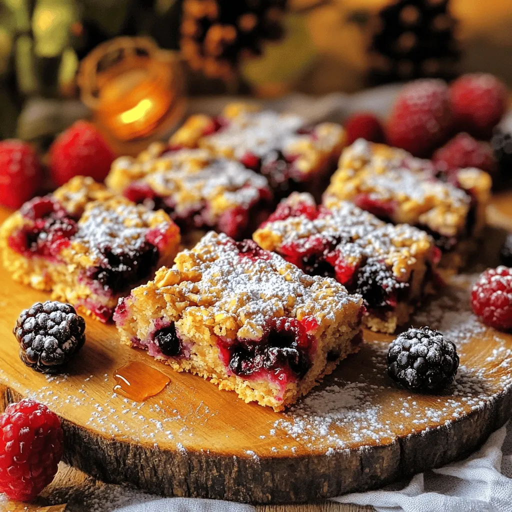 Healthy Berry Oatmeal Bars Easy and Nutritious Snack