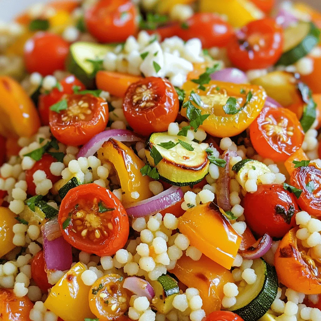 Roasted Vegetable Couscous Flavorful and Healthy Meal