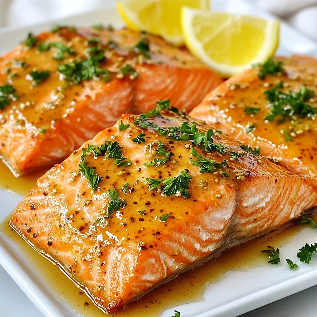 Honey Mustard Salmon Flavorful and Easy Recipe