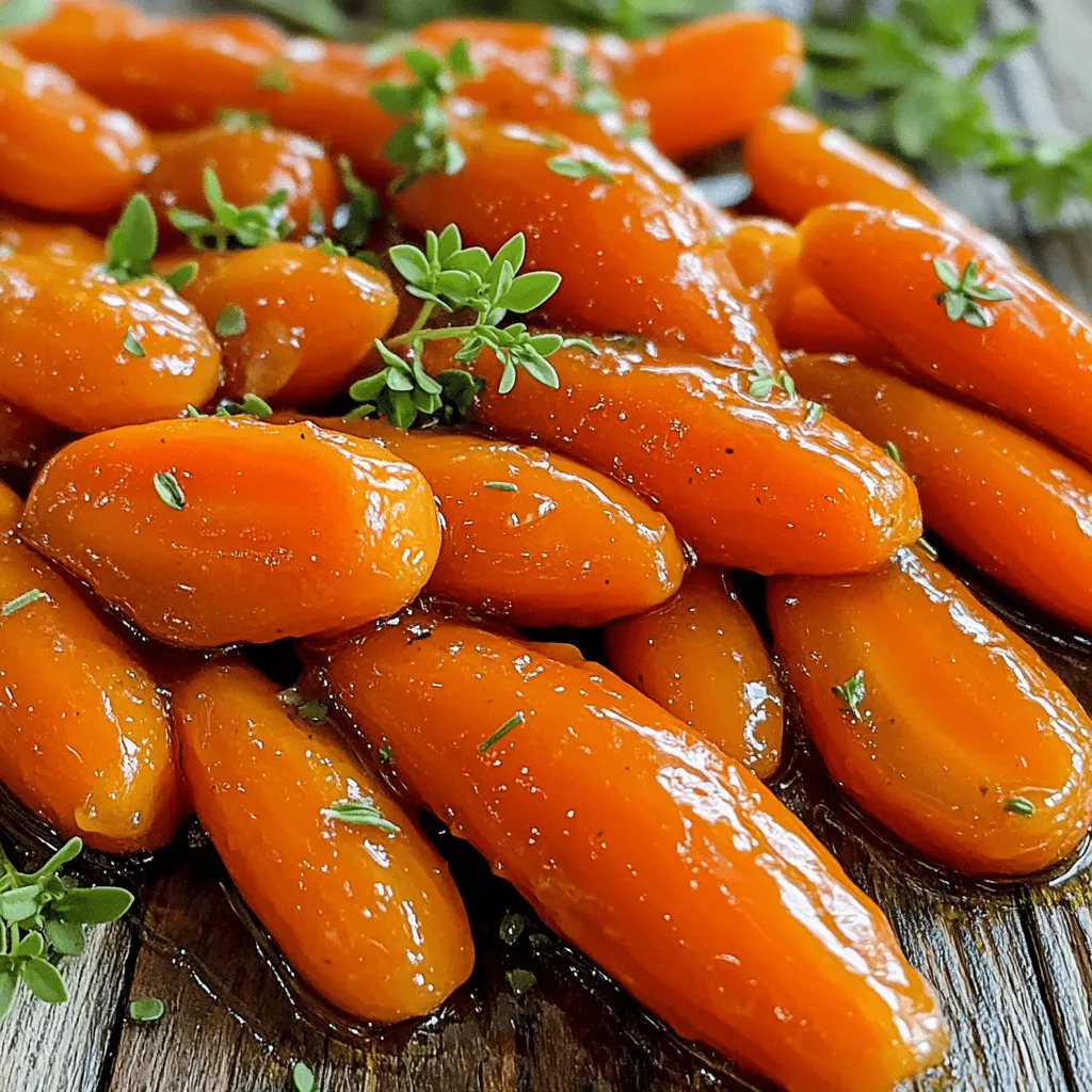 Honey Glazed Carrots Delicious Side Dish Recipe