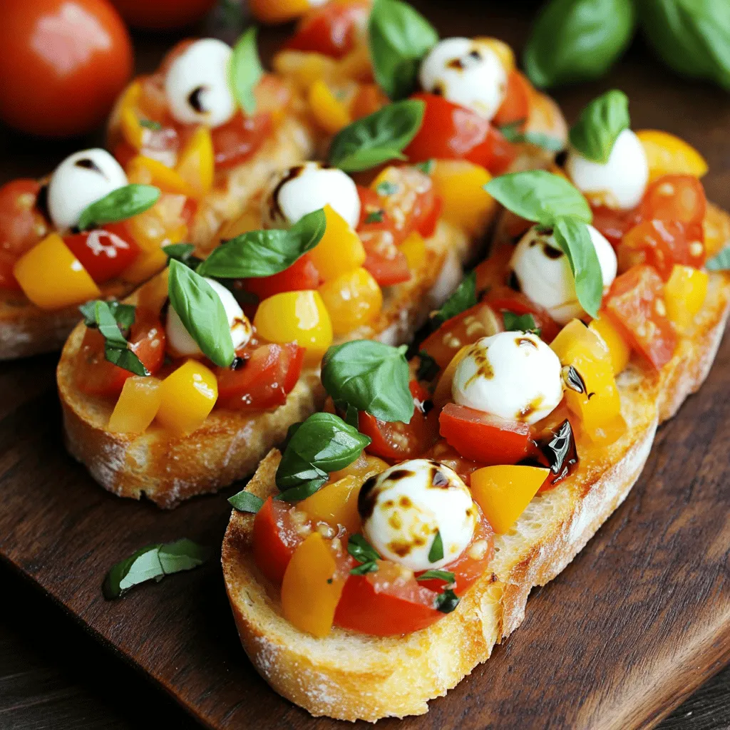 Fresh Tomato Bruschetta Easy and Flavorful Snack
