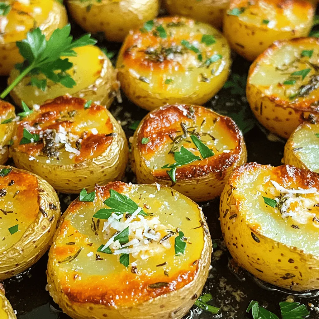 Crispy Garlic Parmesan Potatoes Flavorful and Simple Dish