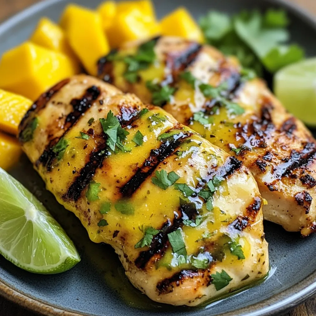 Mango Lime Grilled Chicken Delightful and Easy Meal