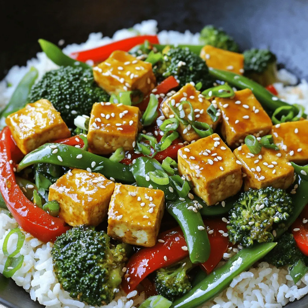 Crispy Tofu Stir-Fry Flavorful and Easy Weeknight Meal