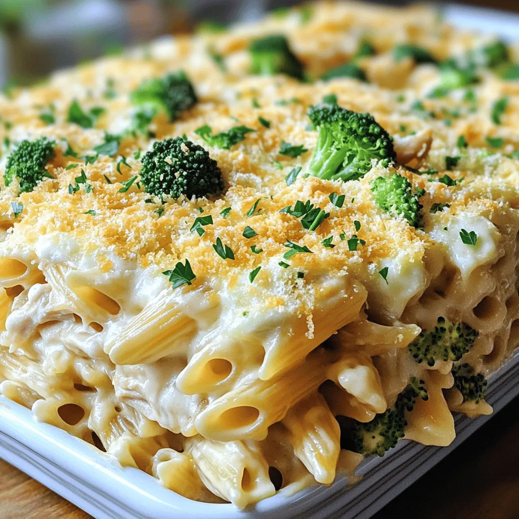 Easy Chicken Alfredo Pasta Bake Flavorful Comfort Meal