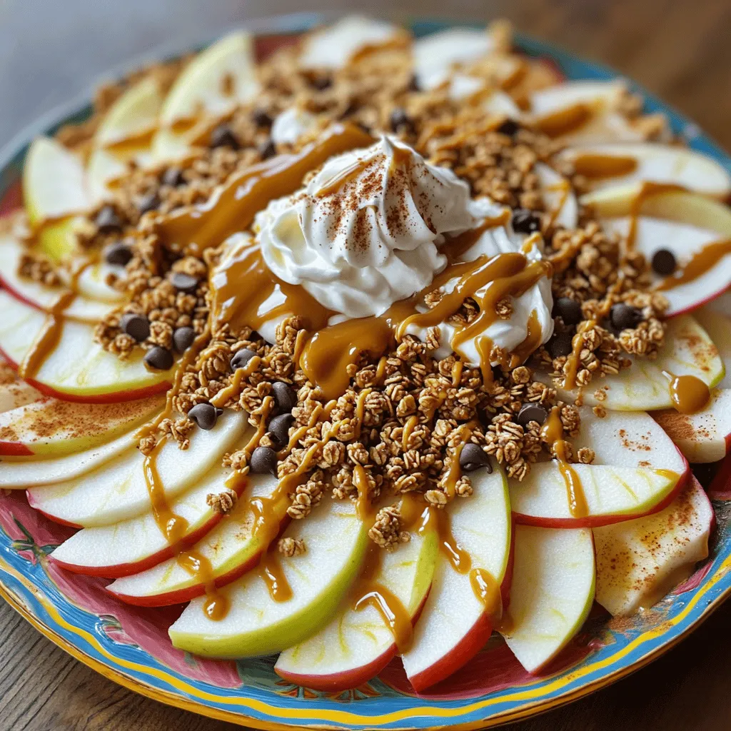 Caramel Apple Nachos Irresistible Sweet Treat Recipe