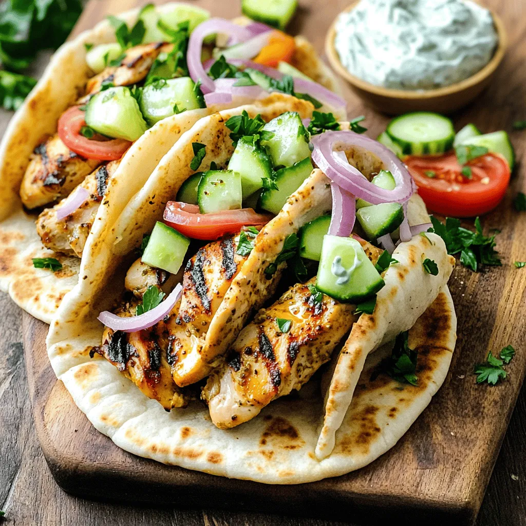 Easy Chicken Gyros Flavorful and Simple Recipe