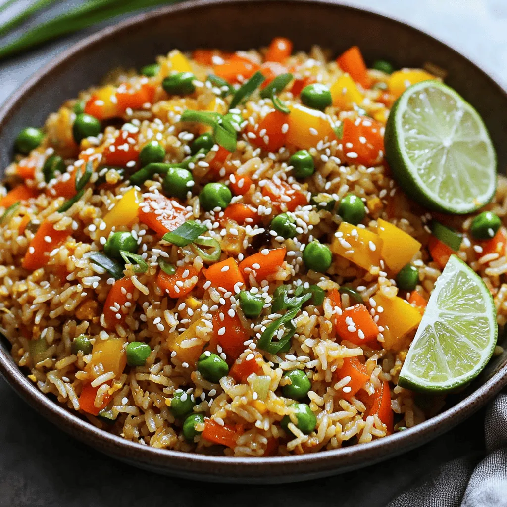 Easy Vegetable Fried Rice Quick and Flavorful Recipe