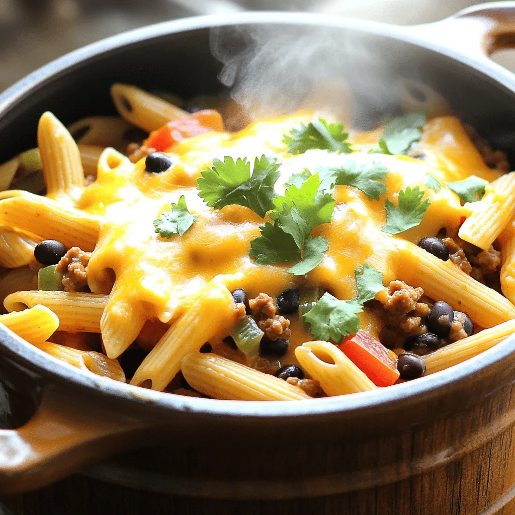 One Pot Taco Pasta Flavorful and Easy Weeknight Meal