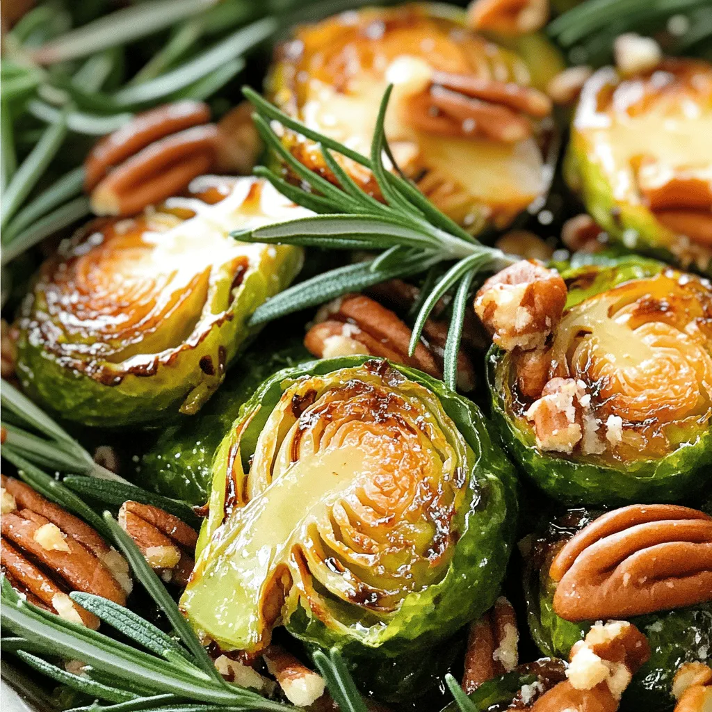 Balsamic Glazed Brussels Sprouts Wholesome Side Dish
