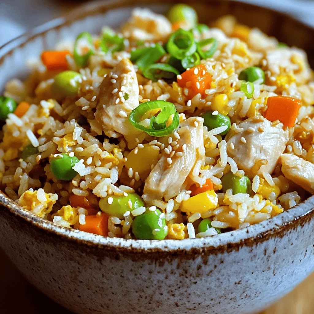 Homemade Chicken Fried Rice Easy and Delicious Meal