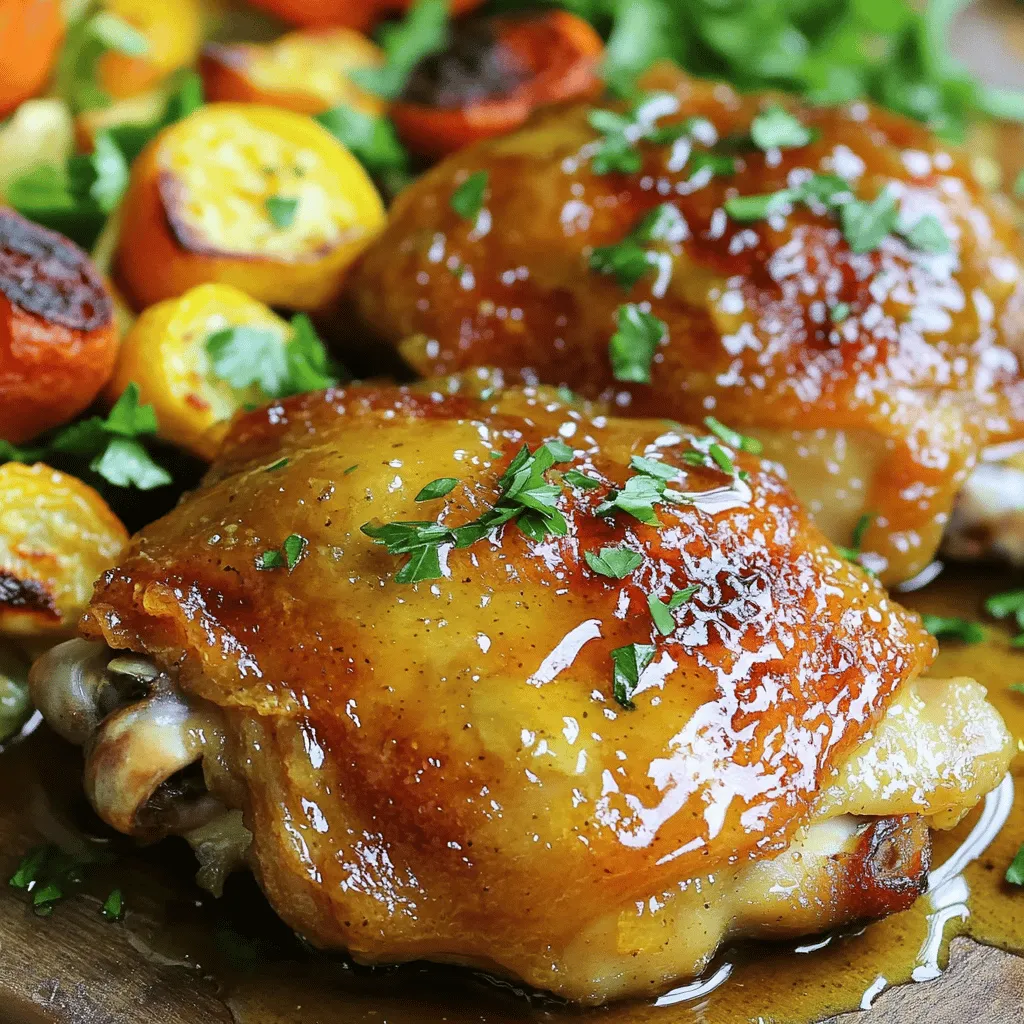 Honey Mustard Chicken Thighs Juicy and Flavorful Meal
