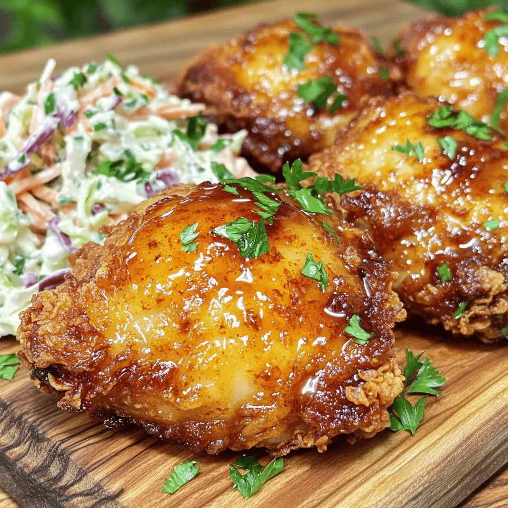Hot Honey Fried Chicken Crunchy and Flavorful Delight