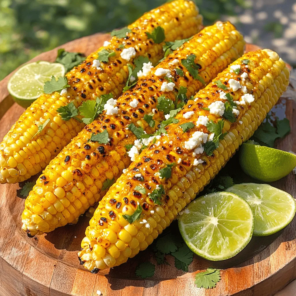Chili Lime Grilled Corn Flavorful Summer Side Dish