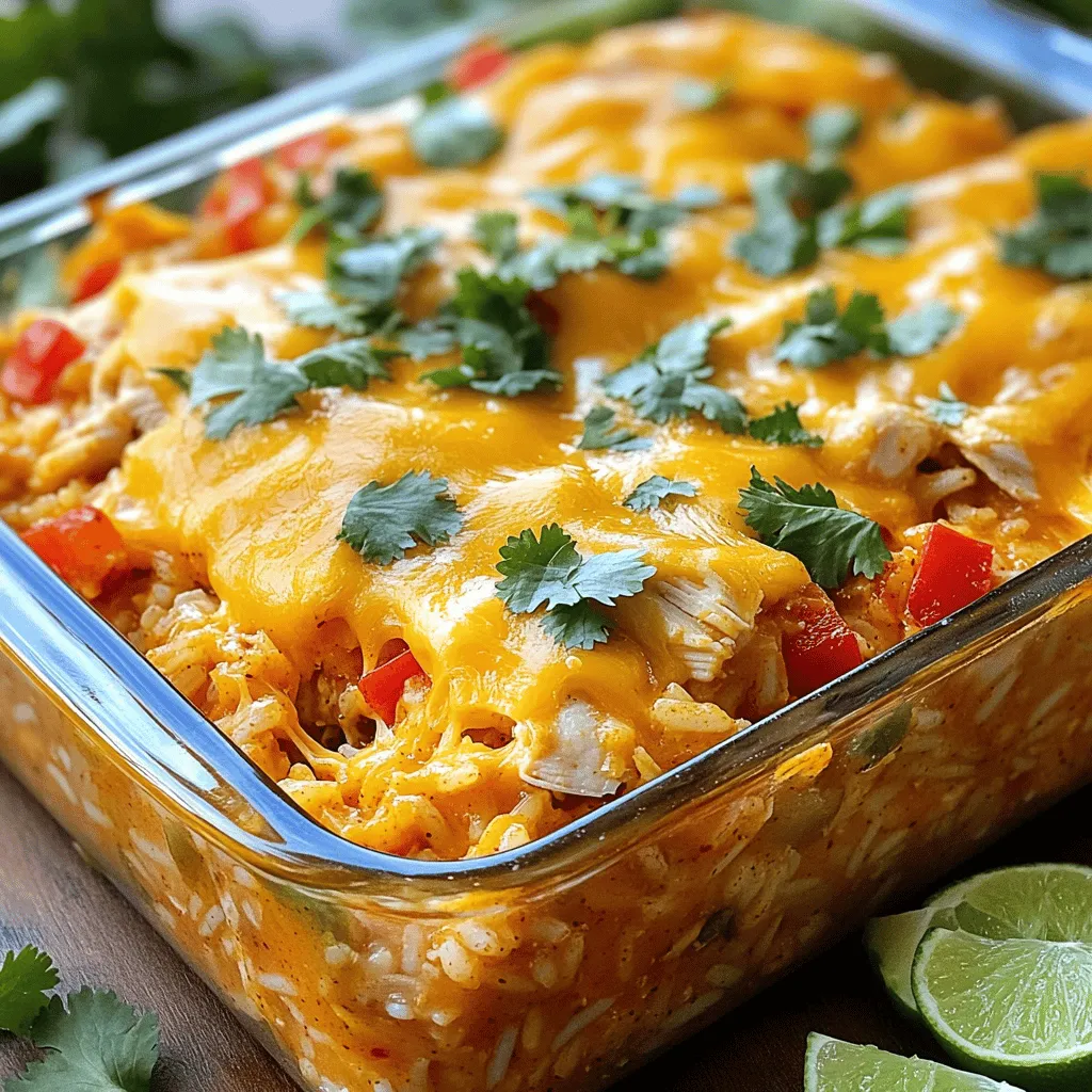 71. Spicy Chicken and Rice Casserole Hearty Family Dish