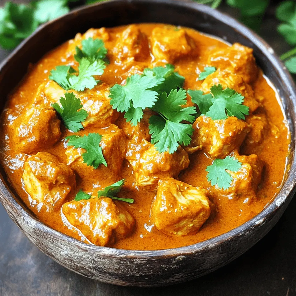 Easy Chicken Tikka Masala Simple and Flavorful Meal