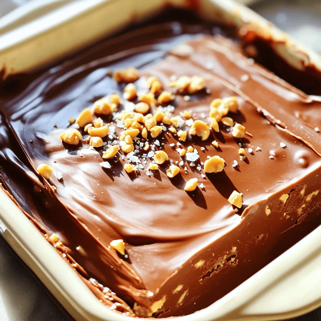 Chocolate Peanut Butter Fudge Easy Delightful Treat