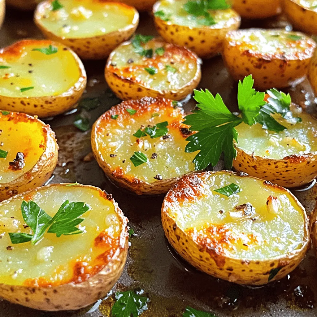 Crispy Garlic Roasted Potatoes Flavorful Side Dish