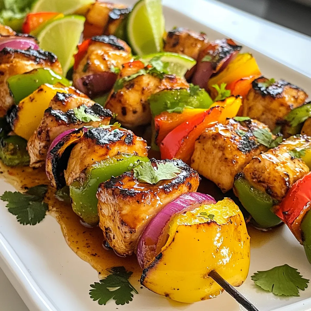 Honey Lime Chicken Kebabs Flavorful Grilling Delight