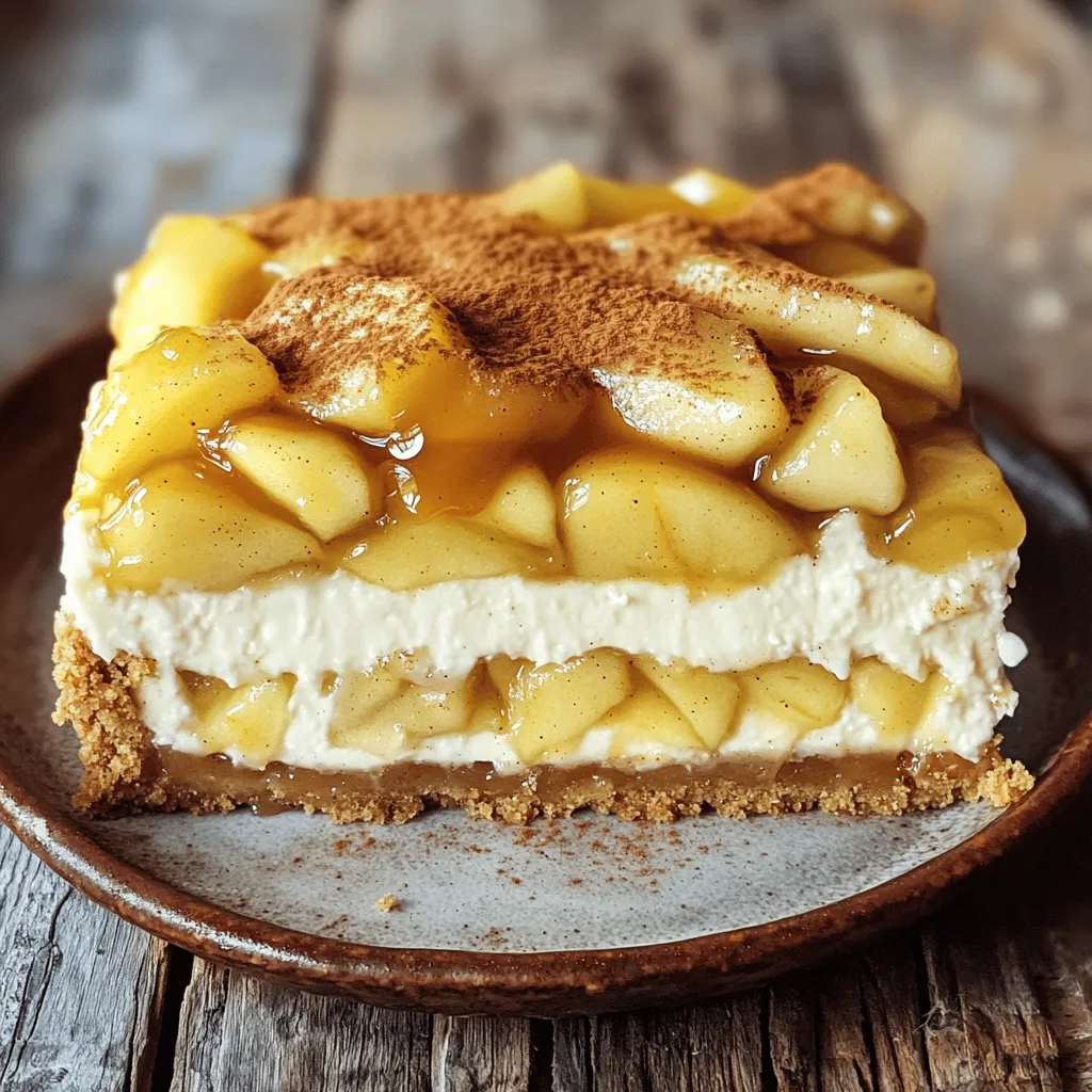 Irresistible Apple Pie Stuffed Cheesecake Delight