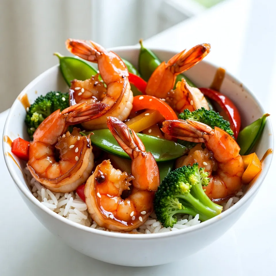 Honey Garlic Shrimp Stir Fry Flavorful Easy Recipe