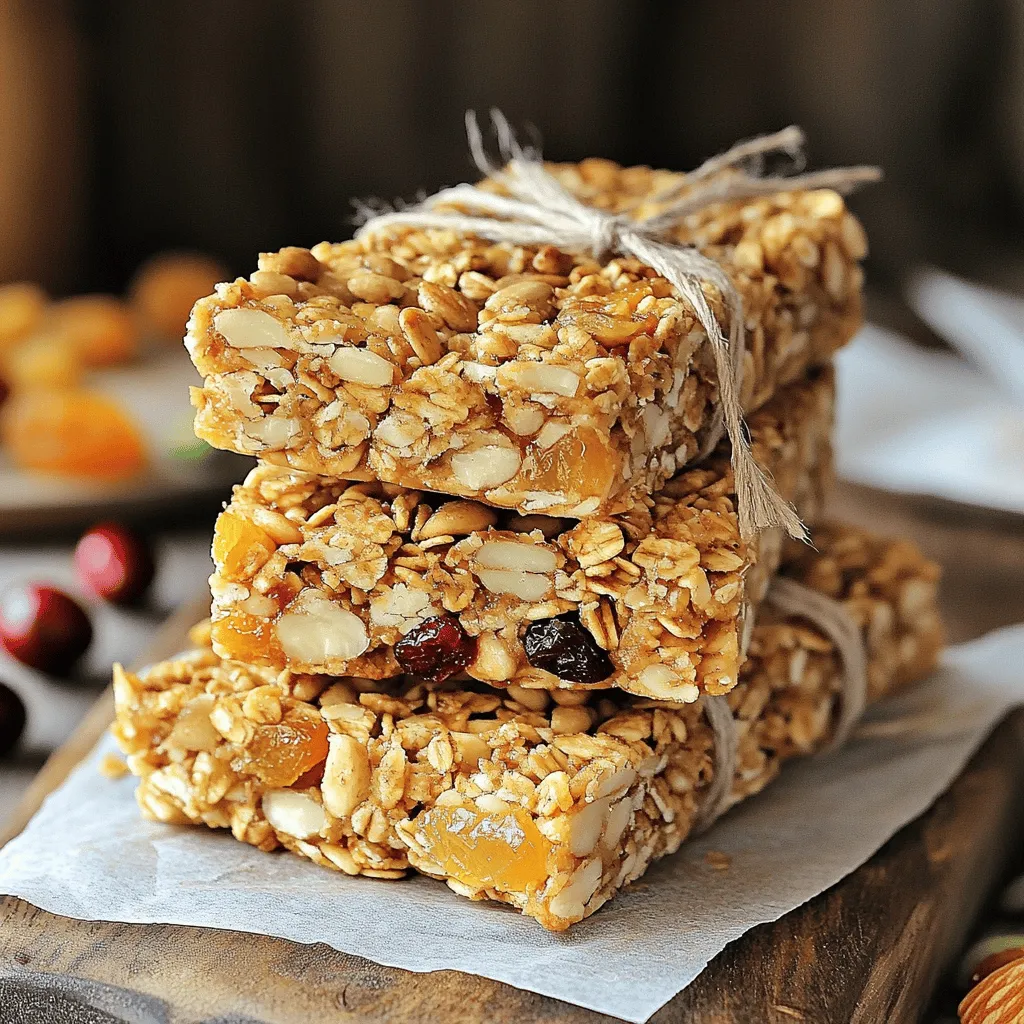 Homemade Granola Bars Easy Recipe Tasty and Nutritious