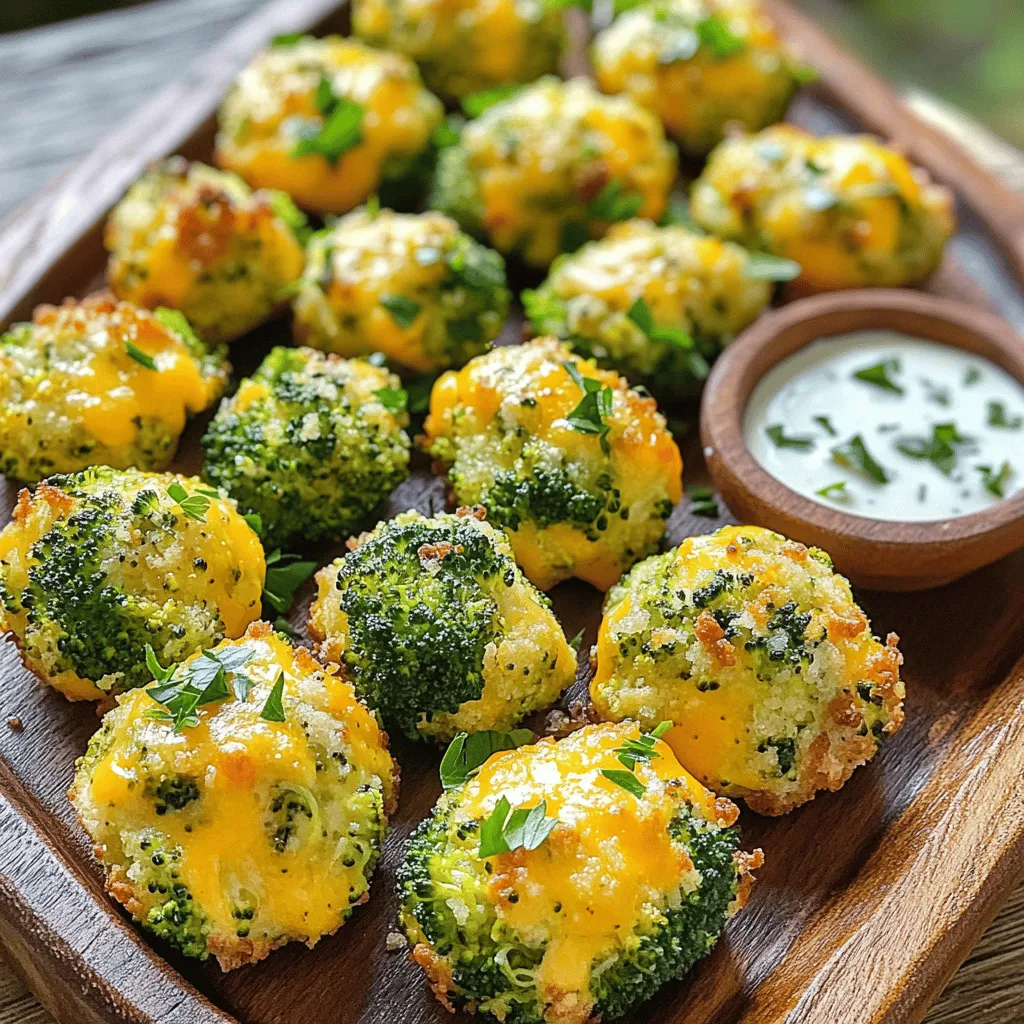 Cheesy Broccoli Bites Flavorful and Easy Recipe