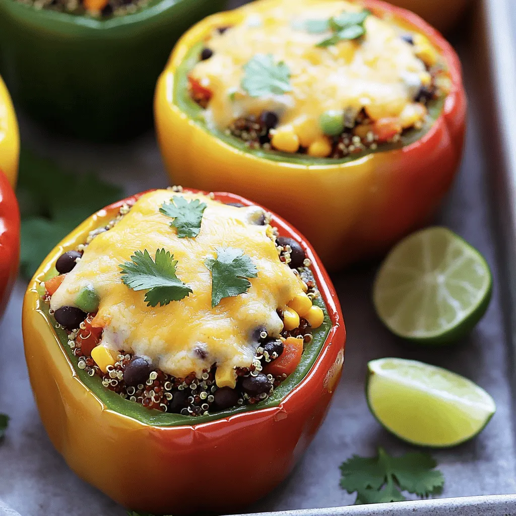 Stuffed Bell Peppers Flavorful and Easy Dinner Recipe