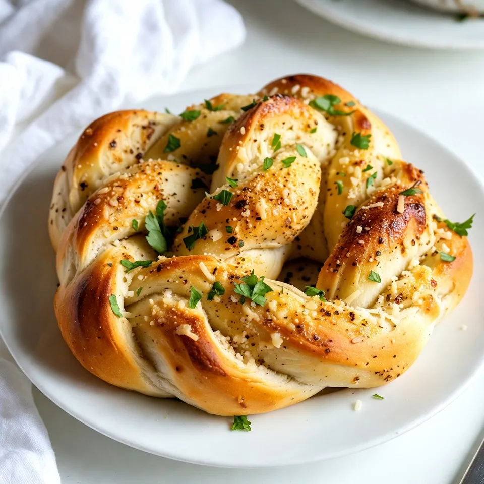 Garlic Parmesan Knotted Breadsticks Irresistible Treat