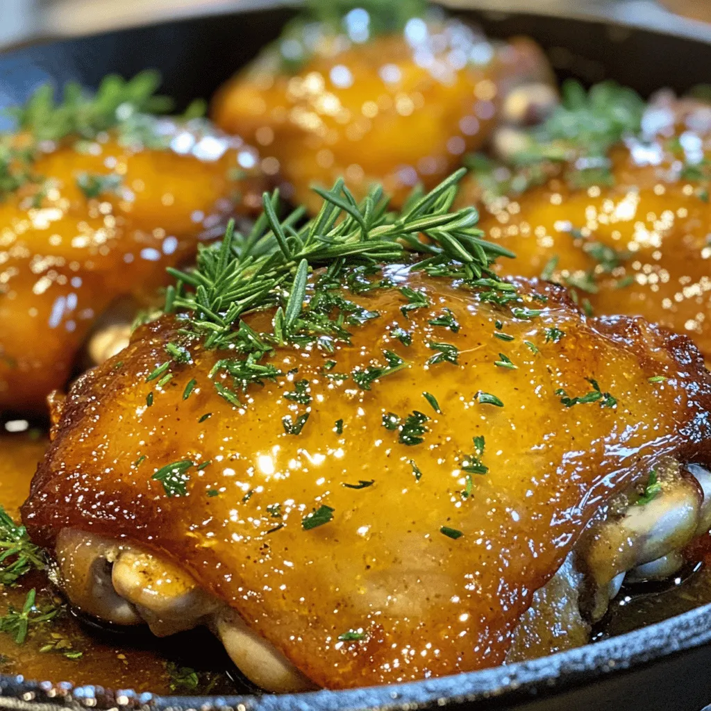 Honey Mustard Chicken Thighs Easy and Flavorful Recipe