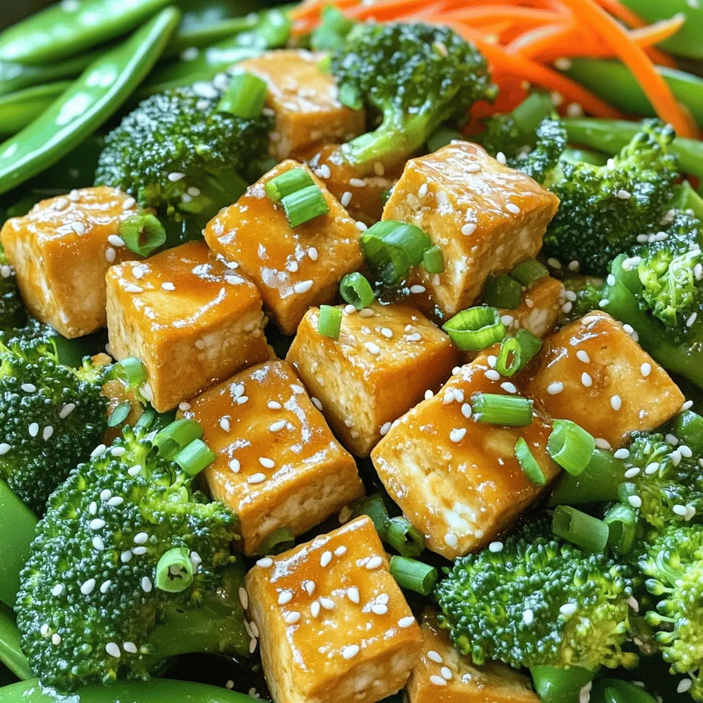Crispy Tofu Stir Fry Flavorful and Quick Meal Recipe