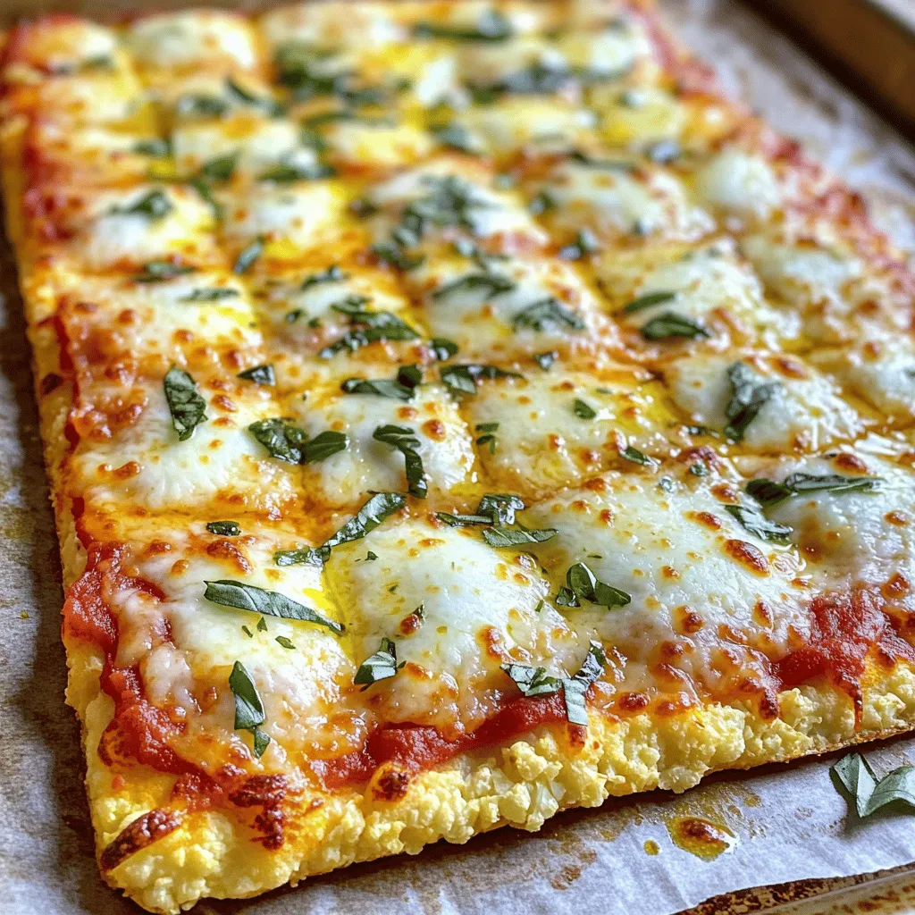 Cauliflower Pizza Crust Simple and Tasty Recipe