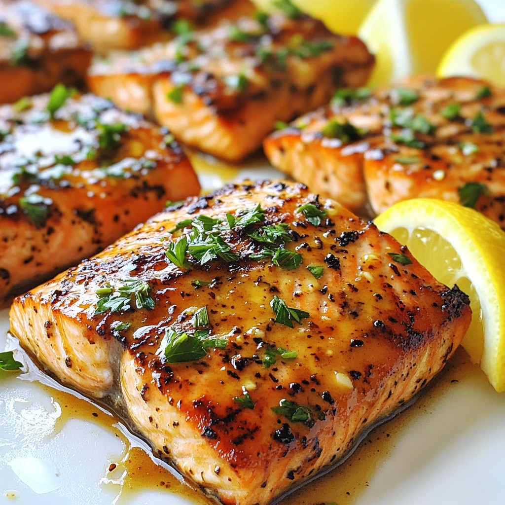 Grilled Honey Mustard Salmon Flavorful and Simple Dish