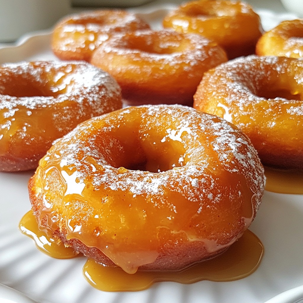 Caramel Apple Cider Donuts Irresistibly Delicious Treat
