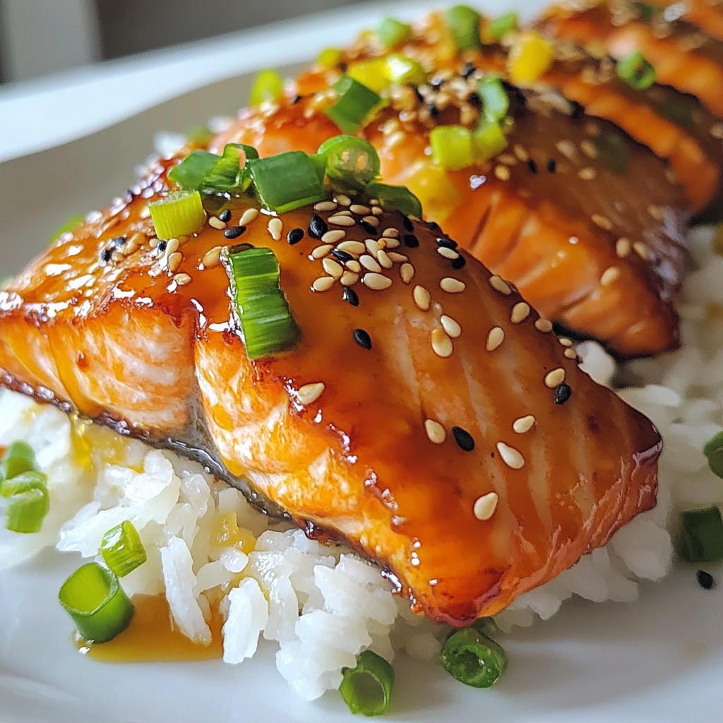 Honey Garlic Glazed Salmon Tasty and Simple Recipe