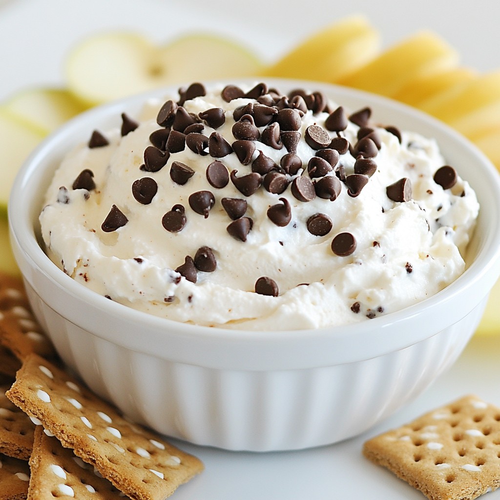 Chocolate Chip Cookie Dough Dip Irresistible Treat