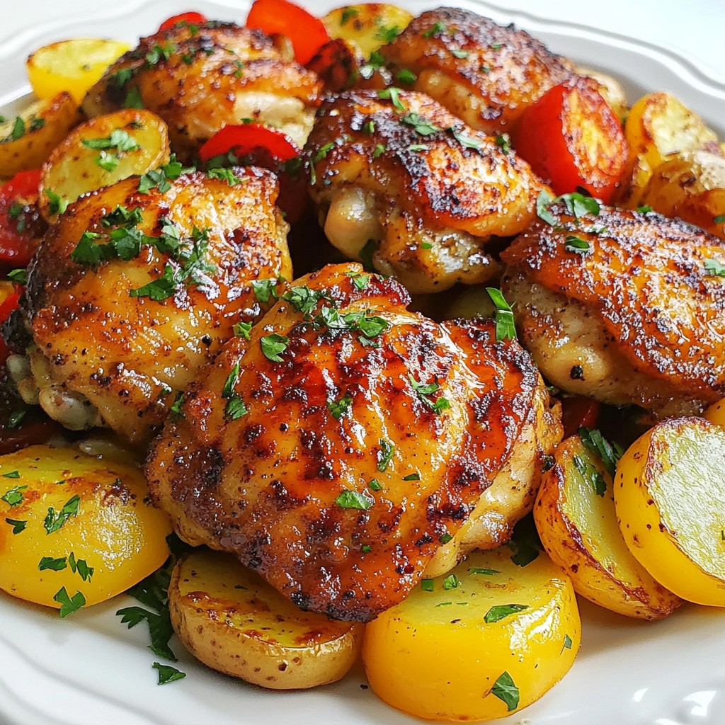 Cajun Chicken Sheet Pan Dinner Flavorful Quick Meal
