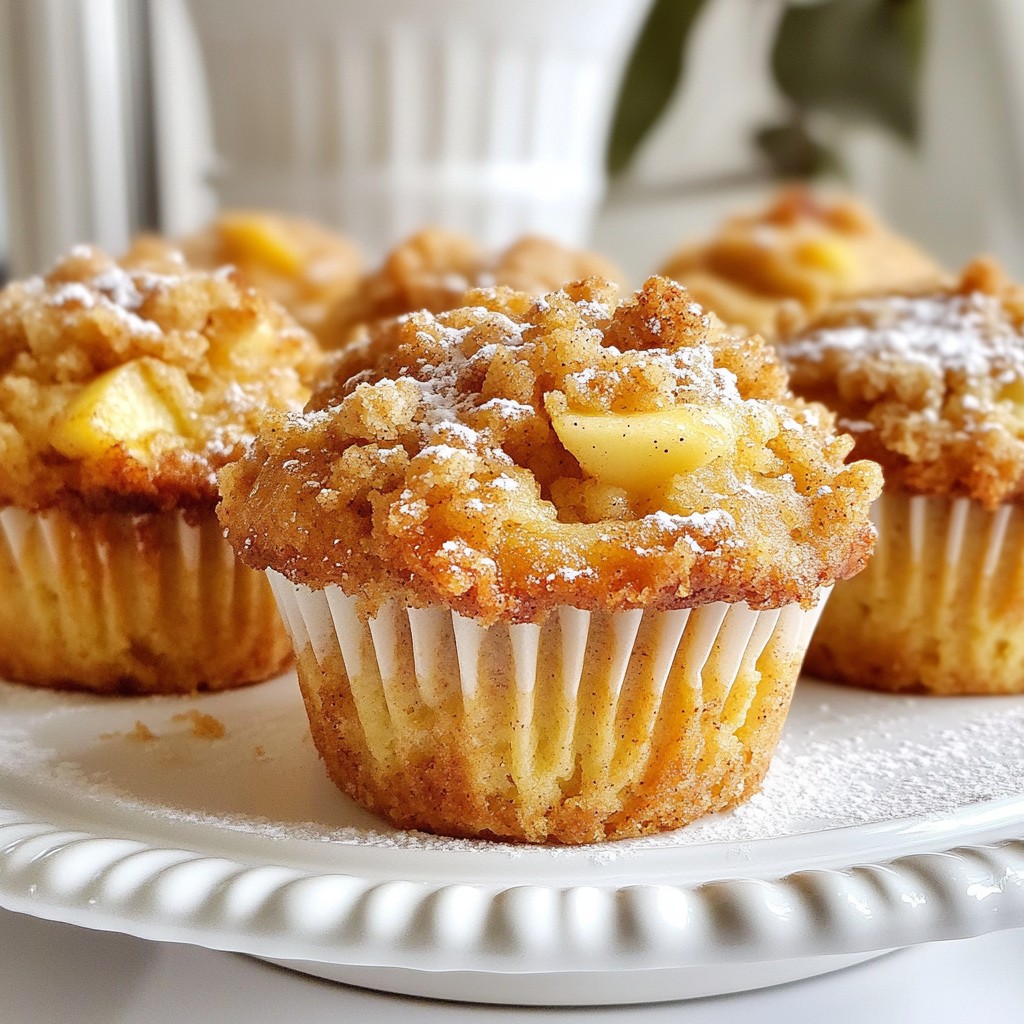 Apple Cinnamon Crumb Muffins Delightful and Easy Recipe