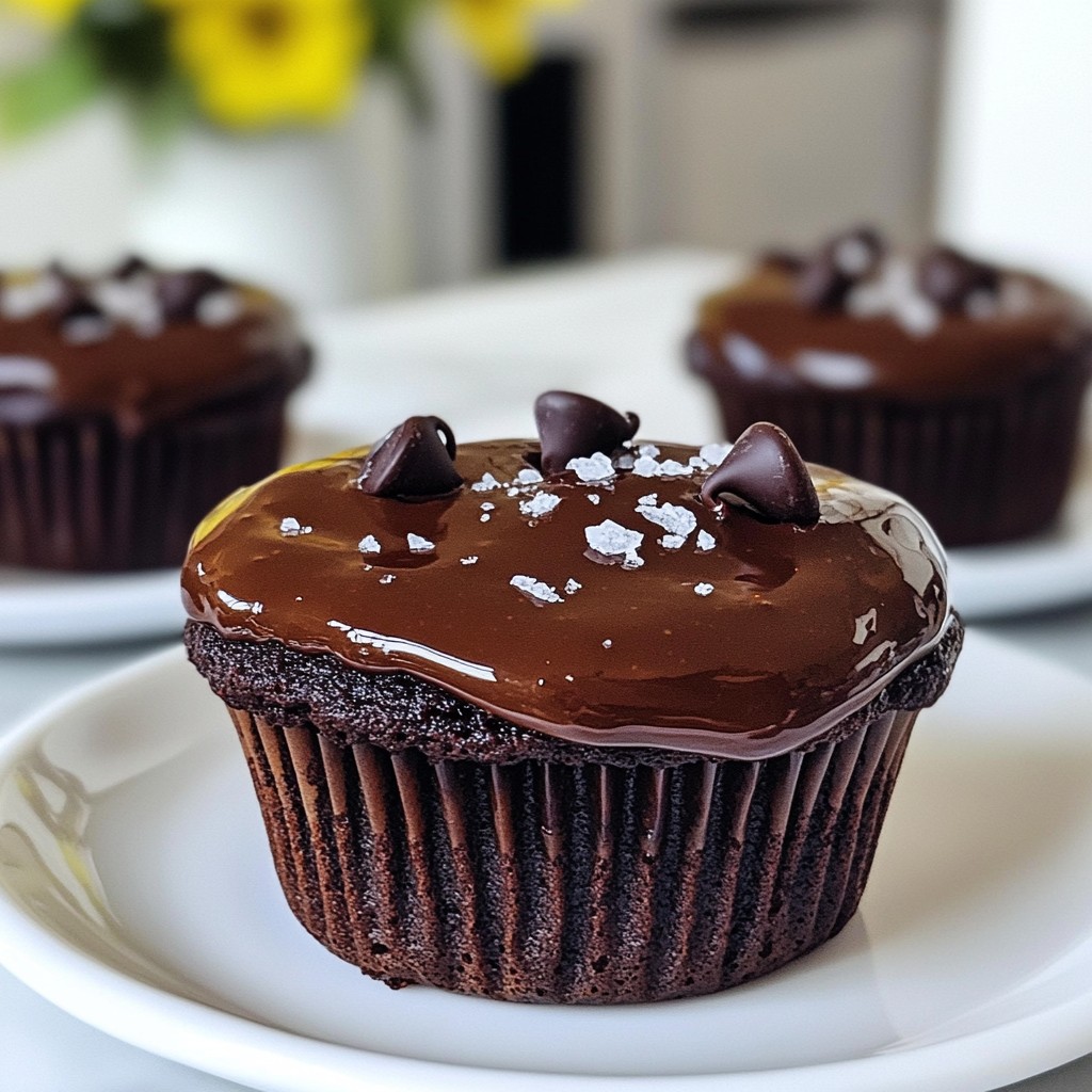 Chocolate Fudge Cupcakes Delightful and Simple Treat
