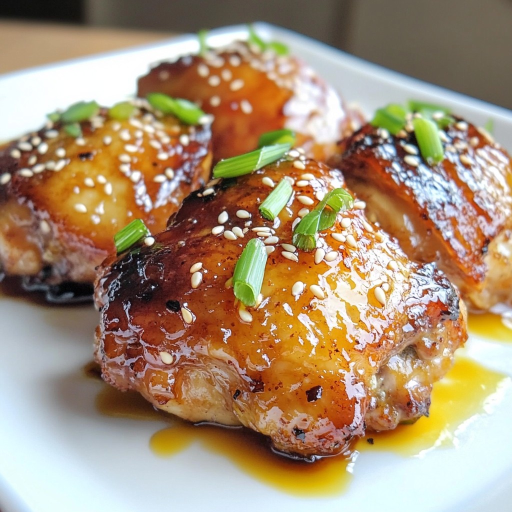 Sriracha Honey Chicken Thighs Easy Flavorful Recipe