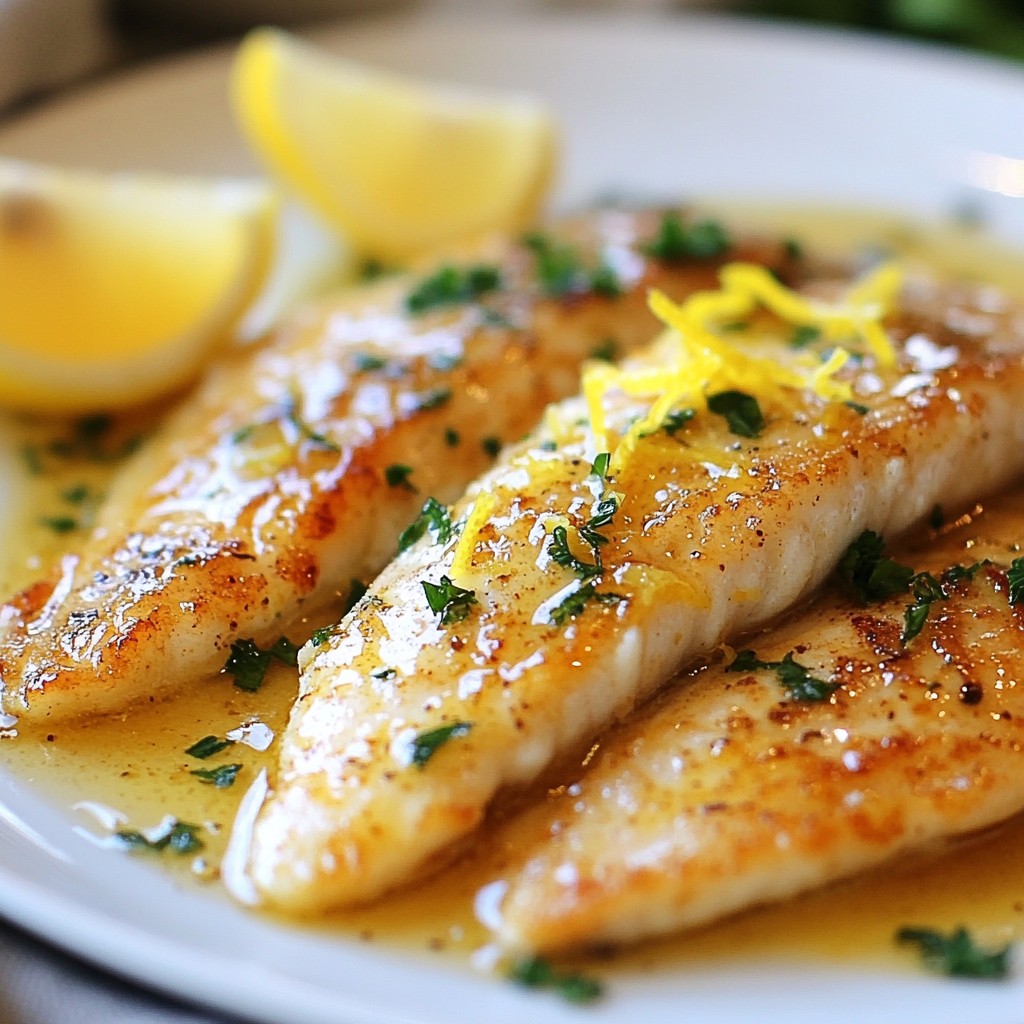 Garlic Butter Lemon Tilapia Flavorful and Easy Meal
