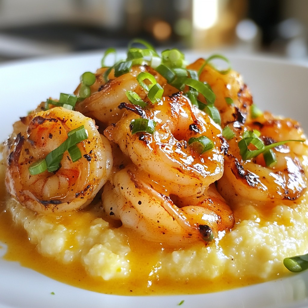 Cajun Garlic Butter Shrimp & Grits Flavor Explosion