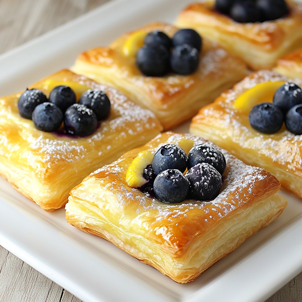 Blueberry Cream Cheese Danish Delightful and Easy Recipe