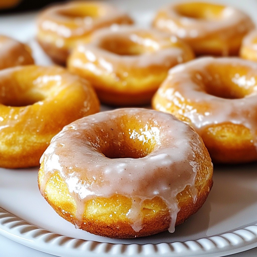 Maple Glazed Pumpkin Donuts Irresistible Fall Treat