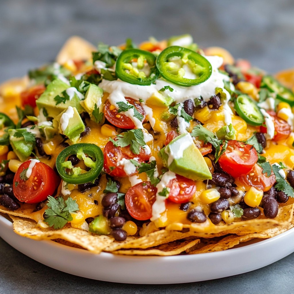 Loaded Veggie Nachos Flavorful and Easy Recipe Guide