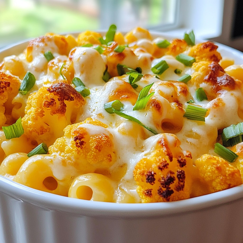 Buffalo Cauliflower Mac and Cheese Savory Comfort Food