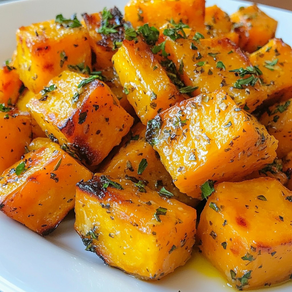 Garlic Herb Roasted Sweet Potatoes Flavorful Delight