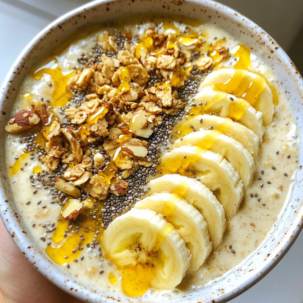 Peanut Butter Banana Smoothie Bowl Nutritious Delight