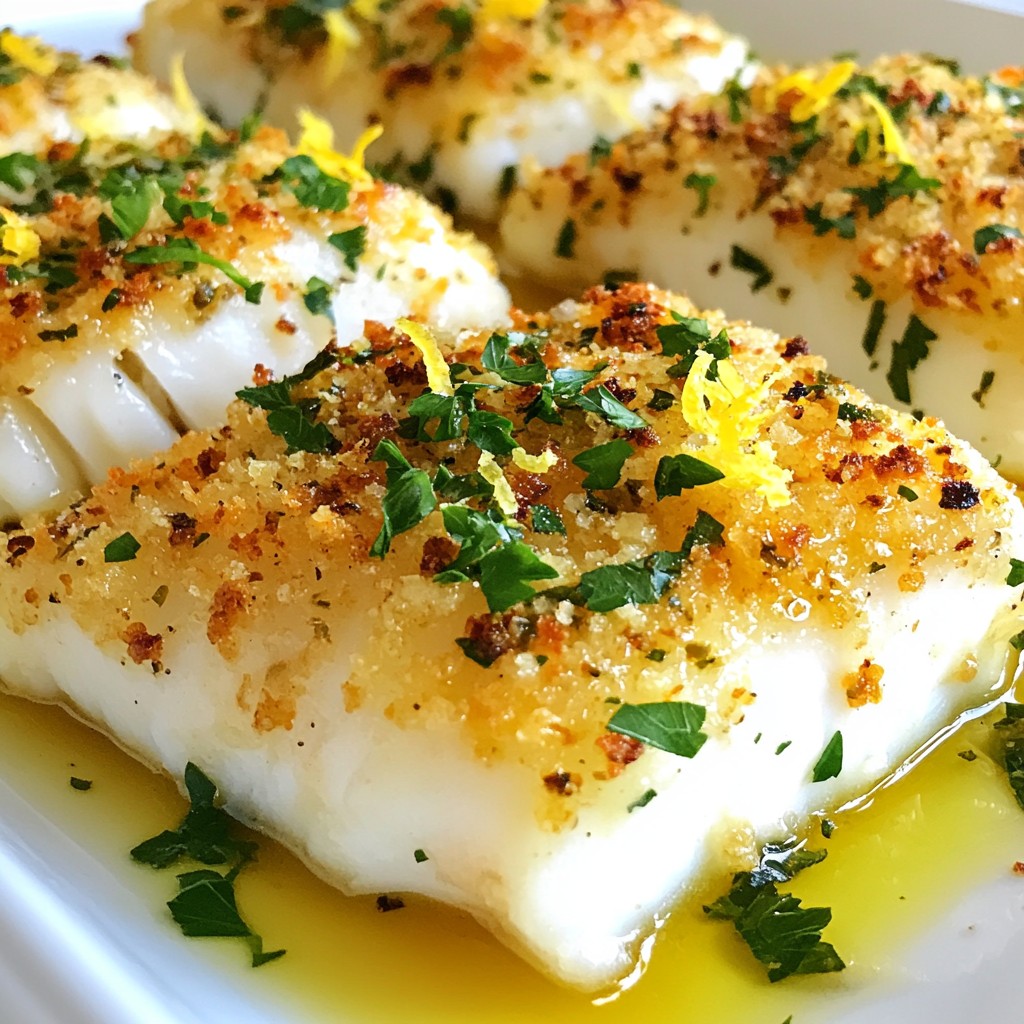 Garlic Parmesan Crusted Cod Simple and Savory Meal
